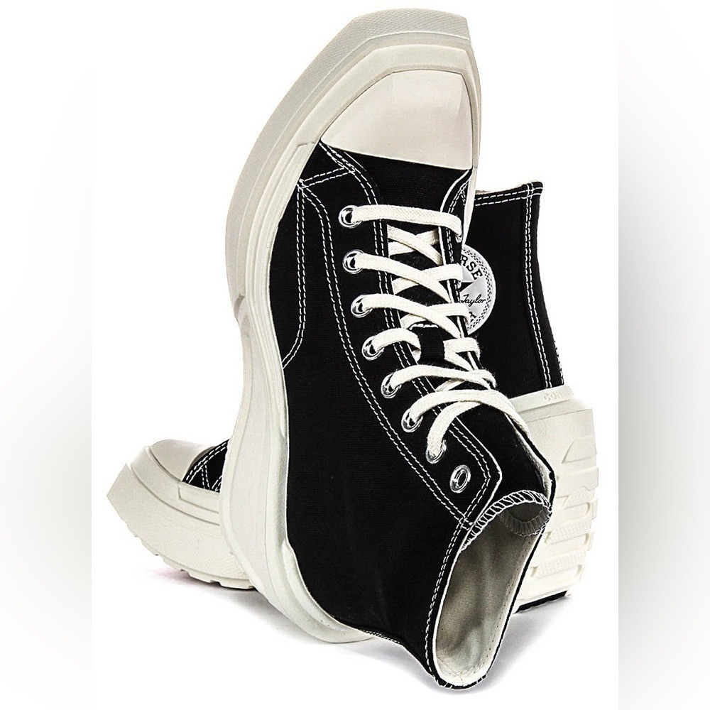 Converse Chuck 70s‎ De Luxe Wedge High Top 'Black' 8.5
